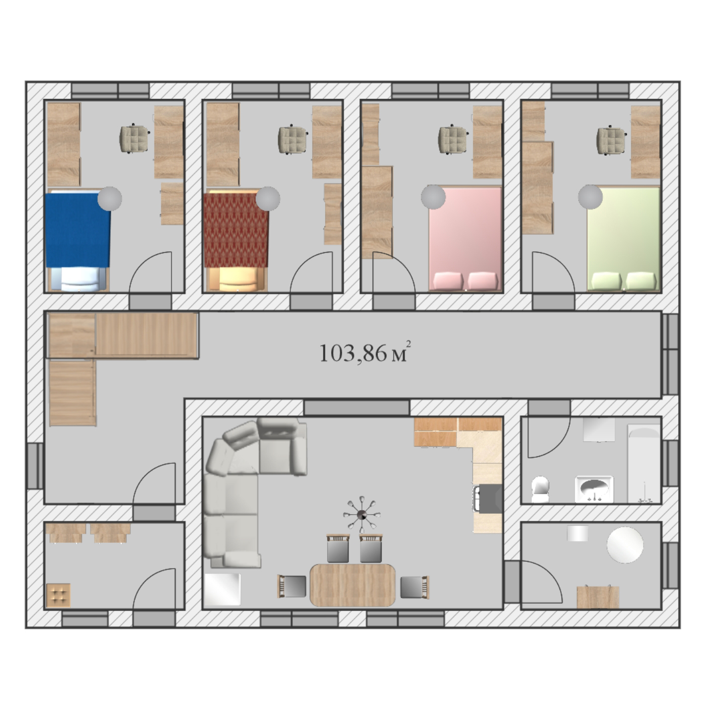 План 1 этаж
